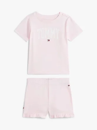 ベビー用 トミー ロゴ Tシャツ＆ショーツセット