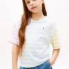 キッズ用ミックスストライプTシャツ