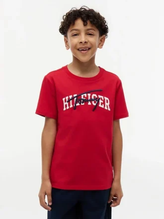 キッズ用 ヒルフィガー グラフィックTシャツ