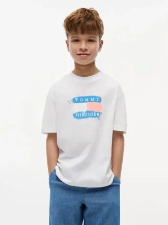 キッズ トミー グラフィティ ロゴ Tシャツ