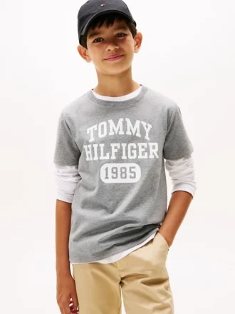 キッズ バーシティ ロゴ Tシャツ