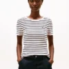 ストライプ クルーネック フェイバリット Tシャツ ストライプ クルーネック フェイバリット Tシャツ