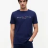 刺繍入りトミーロゴTシャツ 刺繍入りトミーロゴTシャツ