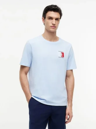 カラーブロック モノグラム ロゴ Tシャツ