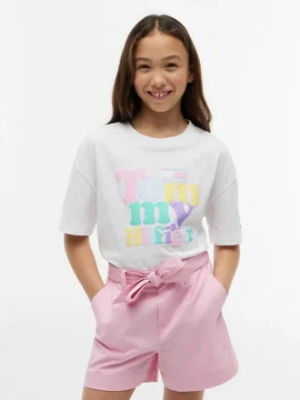 キッズ トミー パフプリント Tシャツ