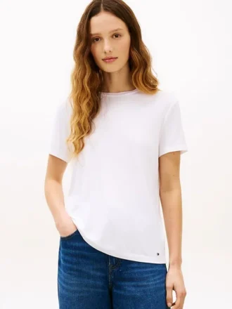 クラシックフィットの軽量ジャージーTシャツ