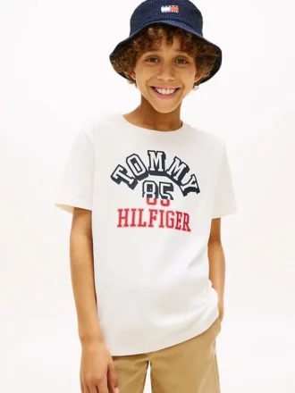 キッズ トミー・アーチ ロゴ Tシャツ
