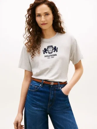 ヒルフィガー クレスト ロゴ Tシャツ
