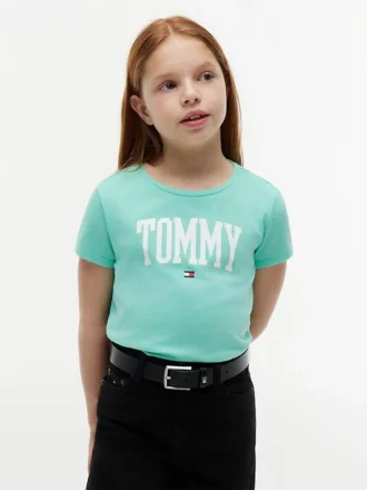 キッズ トミー ロゴ Tシャツ