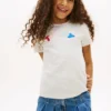 キッズ用 マルチカラー パフロゴ Tシャツ