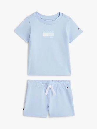 ベビー用 フラッグロゴ Tシャツ＆ショーツセット