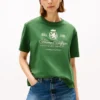 刺繍入りスクリプト・クレストロゴTシャツ 刺繍入りスクリプト・クレストロゴTシャツ