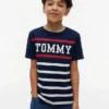 キッズ トミー ストライプ Tシャツ