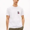 キッズ ウェービーフラッグロゴ リンガーTシャツ