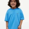 キッズ サン＆ウェーブ ロゴ Tシャツ