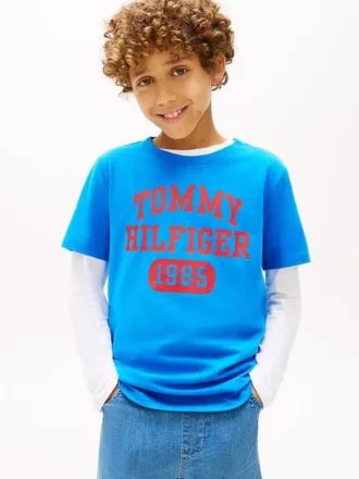 キッズ バーシティ ロゴ Tシャツ