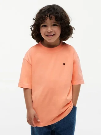 キッズ サン＆ウェーブ ロゴ Tシャツ