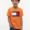 キッズ トミー フラッグ ロゴ Tシャツ