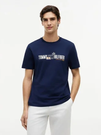 カバナ・フラッグ・ロゴTシャツ