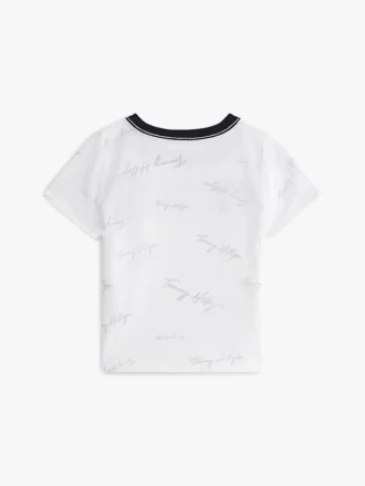 ベビー用 シグネチャー・フラッグ・ストライプ・ロゴTシャツ
