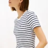 ストライプ クルーネック フェイバリット Tシャツ ストライプ クルーネック フェイバリット Tシャツ
