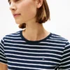 ストライプ クルーネック フェイバリット Tシャツ ストライプ クルーネック フェイバリット Tシャツ