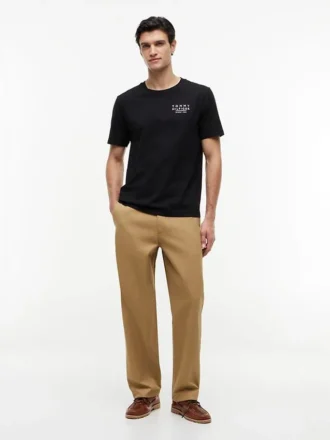 ウェービー・フラッグ・バック・ロゴ Tシャツ