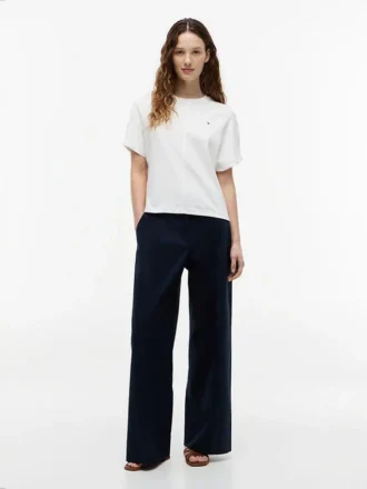 バットウィングスリーブ クルーネックTシャツ