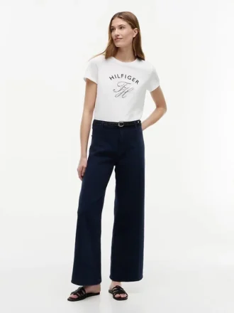 ギンガム・スクリプト・モノグラム Tシャツ
