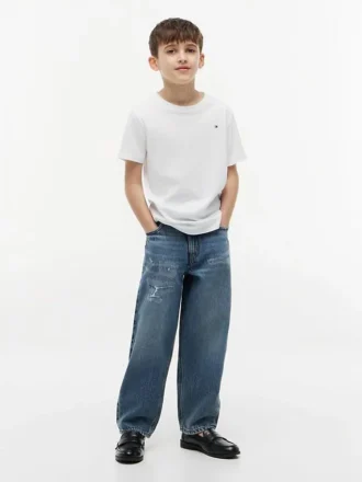 キッズ用 デイリー クルーネックTシャツ
