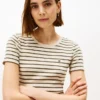 ストライプ クルーネック フェイバリット Tシャツ ストライプ クルーネック フェイバリット Tシャツ