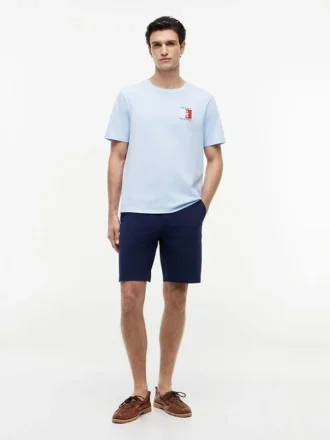 カラーブロック モノグラム ロゴ Tシャツ