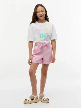 キッズ トミー パフプリント Tシャツ