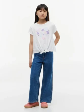 キッズ用 シーシェル タイフロント Tシャツ
