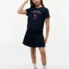 キッズ用 ラインストーン付きトミーロゴTシャツ