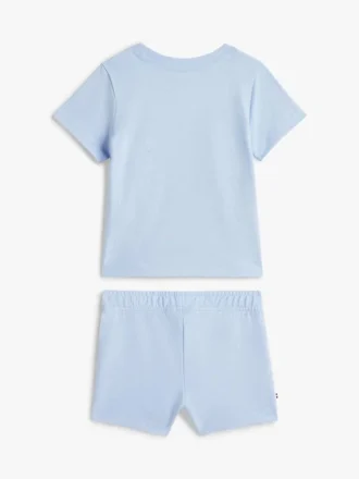 ベビー用 フラッグロゴ Tシャツ＆ショーツセット