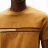トーン・オン・トーンのフラッグロゴTシャツ