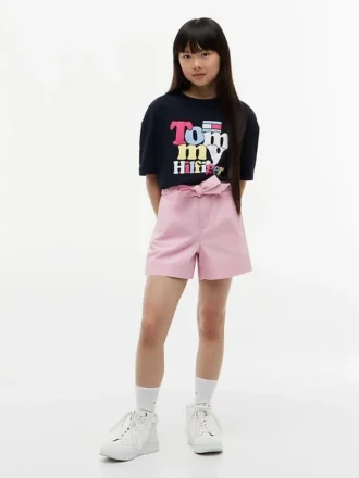 キッズ トミー パフプリント Tシャツ