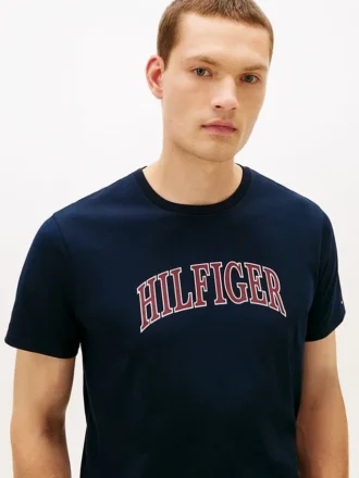 ヒルフィガー アーチロゴ Tシャツ