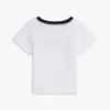 ベビー用 フラッグストライプ ロゴ リンガーTシャツ