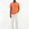 ローレルリーフロゴ ガーメントダイ Tシャツ ローレルリーフロゴ ガーメントダイ Tシャツ