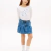 キッズ用 フローラルモノグラムTシャツ