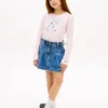 キッズ用 フローラルモノグラムTシャツ