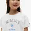 キッズ用 ラインストーン付きトミーロゴTシャツ