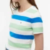 ラグビーストライプ クルーネックTシャツ