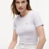 ストライプ クルーネック フェイバリット Tシャツ ストライプ クルーネック フェイバリット Tシャツ