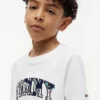 キッズ用 フローラル トミーロゴ Tシャツ