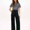 ゴールドボタン コットンインターロックTシャツ