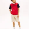 キッズ用モノタイプロゴ カラーブロックTシャツ