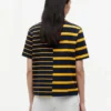 リラックスフィットのミックスストライプTシャツ リラックスフィットのミックスストライプTシャツ